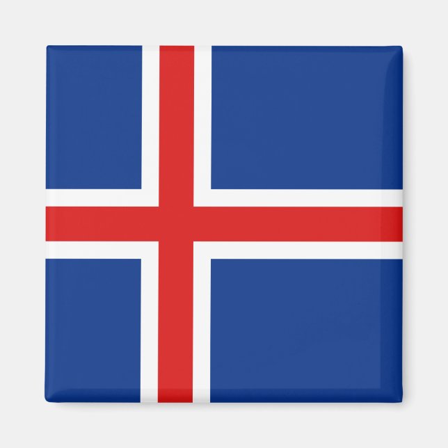 Iceland Flag Magnet (Front)