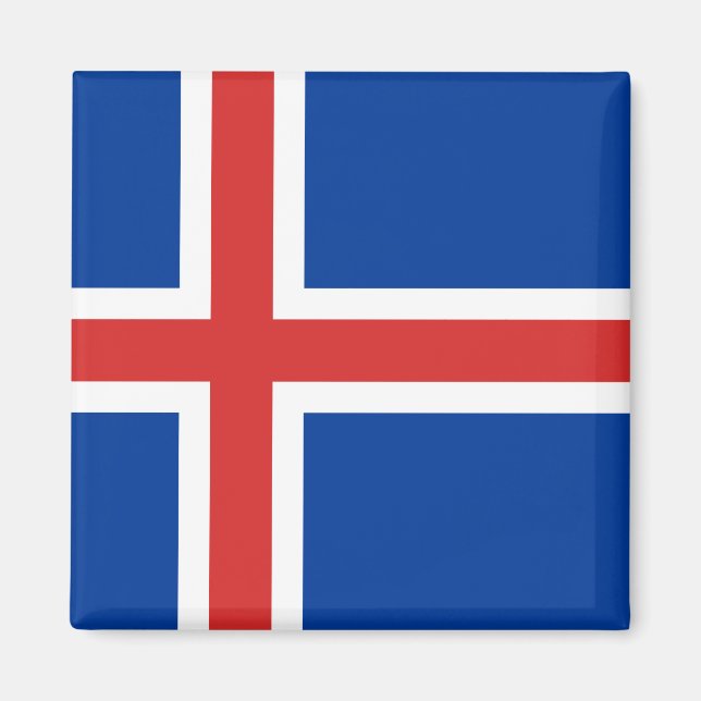 Iceland Flag Magnet (Front)