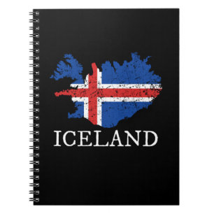 Iceland Flag Notebook