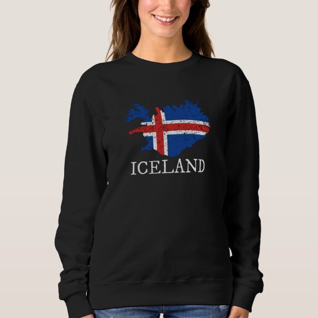 Iceland Flag Sweatshirt (Front)