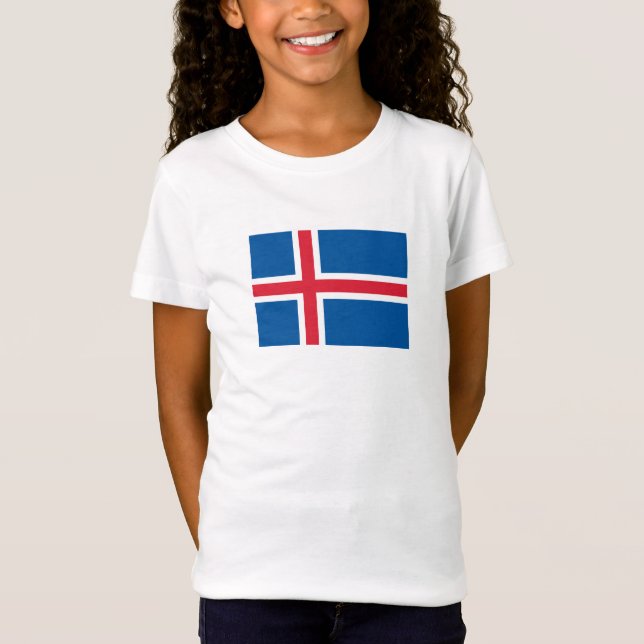 Iceland Flag T-Shirt (Front)