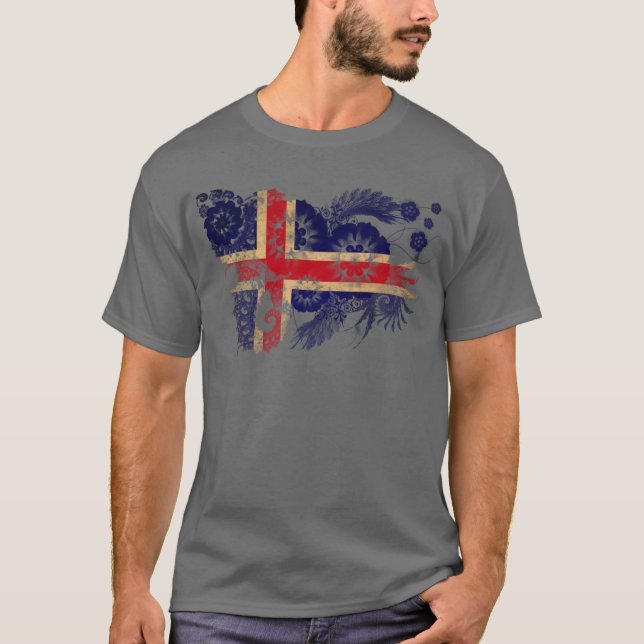 Iceland Flag T-Shirt (Front)