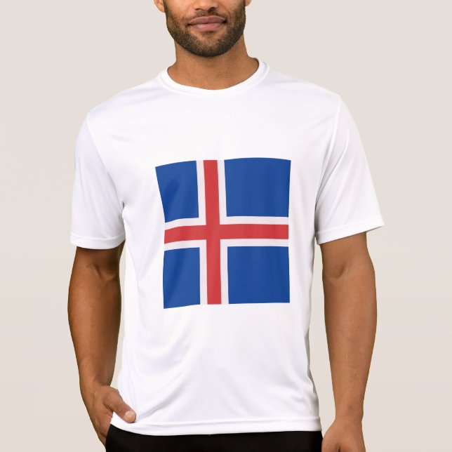 Iceland flag T-Shirt (Front)