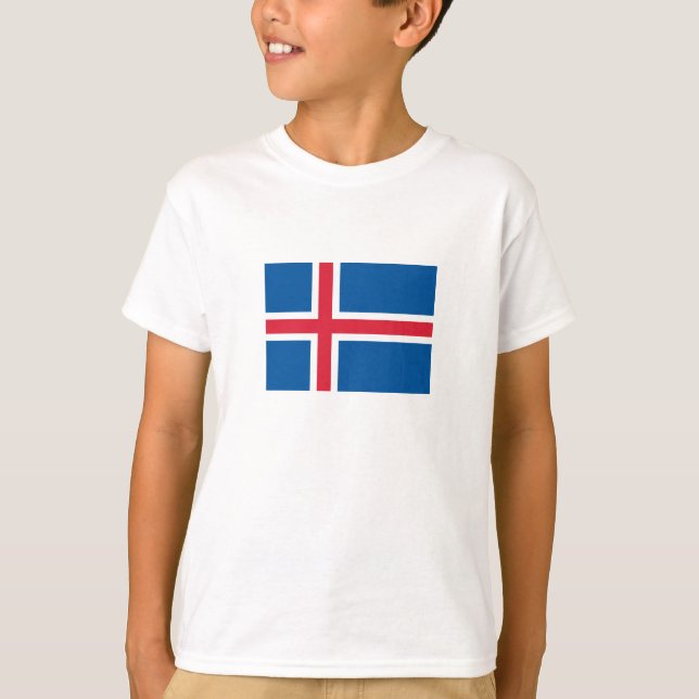 Iceland Flag T-Shirt (Front)