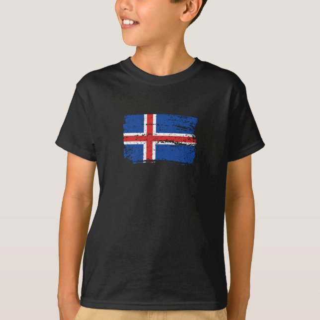 Iceland Flag T-Shirt (Front)