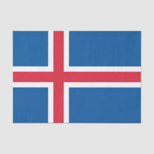 Iceland Flag Tissue Paper