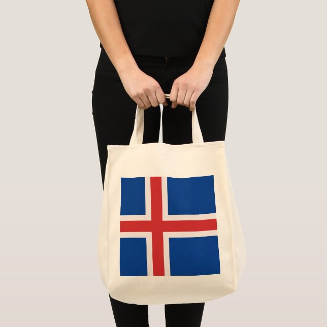 Iceland flag tote bag (Front (Product))