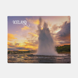 Iceland Geyser Doormat