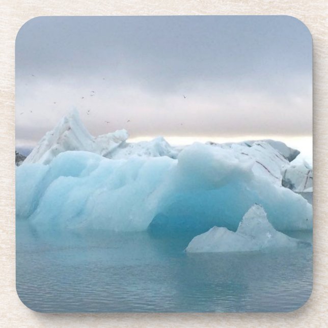 Iceland glacier - coaster (Front)