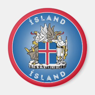 Iceland Heritage Emblem Magnet