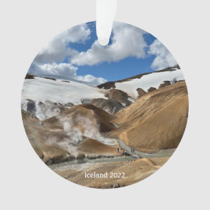 Iceland highlands ornament