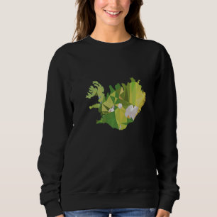 Iceland Holiday Roadtrip Ring Street Glacier Sweatshirt