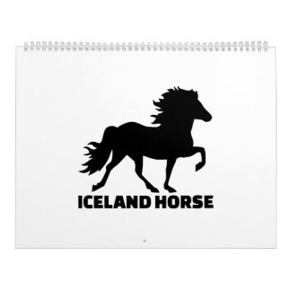 Iceland Horse Calendar