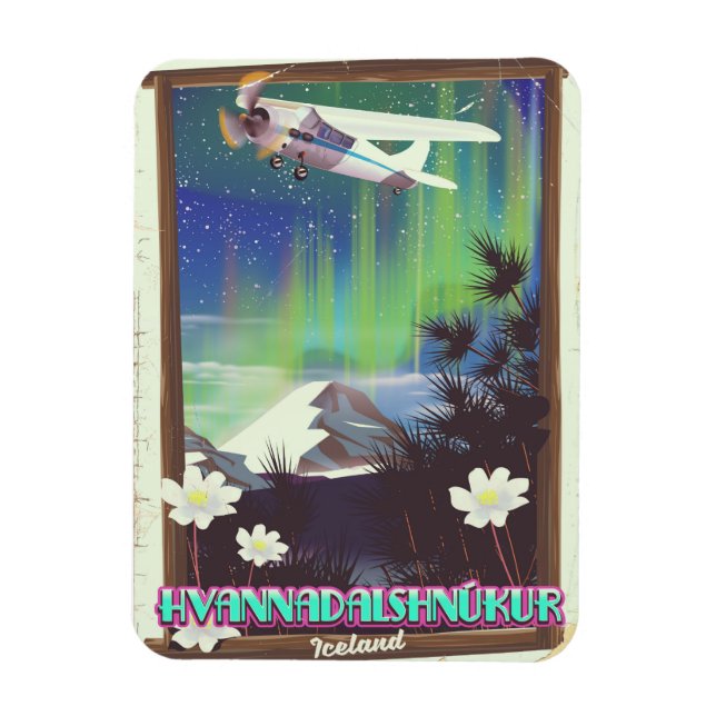 iceland Hvannadalshnúkur Magnet (Vertical)