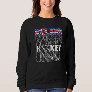 Iceland Ice Hockey Icelandic Hockey Team Supporte Sweatshirt