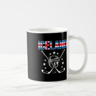 Iceland Ice Hockey Lovers Jersey Icelandic Hockey Coffee Mug