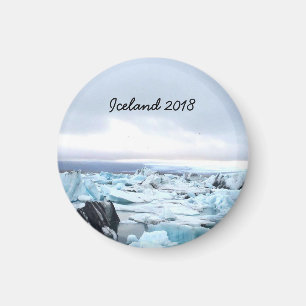 Iceland - Jokulsarlon glacier lagoon Magnet