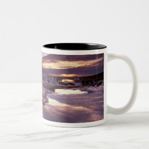 Iceland, Jokulsarlon Lagoon, Landscape Two-Tone Coffee Mug