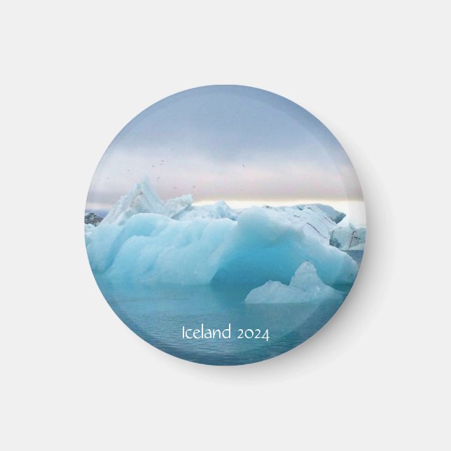Iceland lagoon magnet (Front)