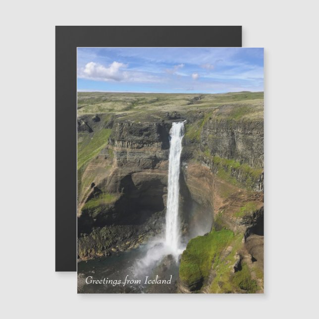 Iceland - Magnetic card (Front/Back)