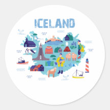 Iceland map