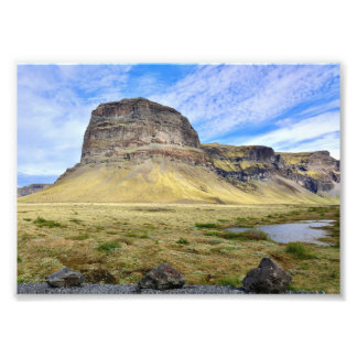 Iceland-mountain-Lómagnúpur Photo Print