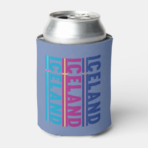 Iceland National Pride Sports Can Cooler Sleeve