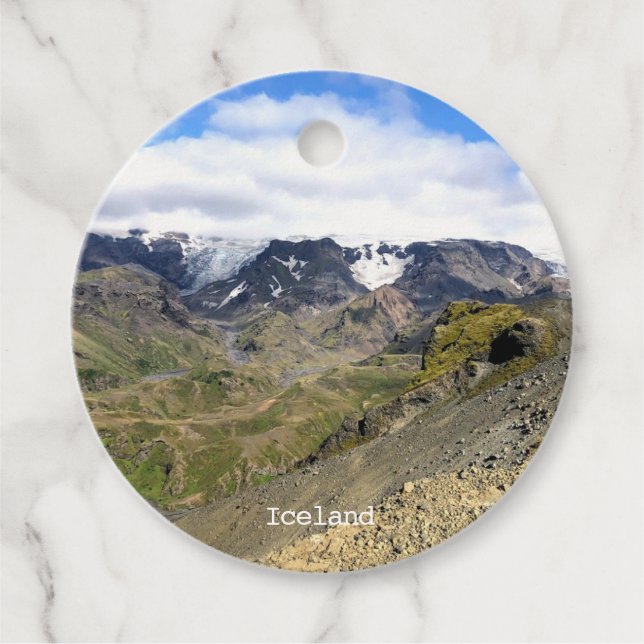 Iceland nature - favour tags (Front)