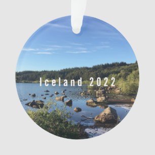 Iceland - Personalised ceramic ornament