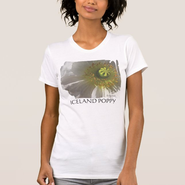 Iceland Poppy Golden Yellow T-shirt (Front)