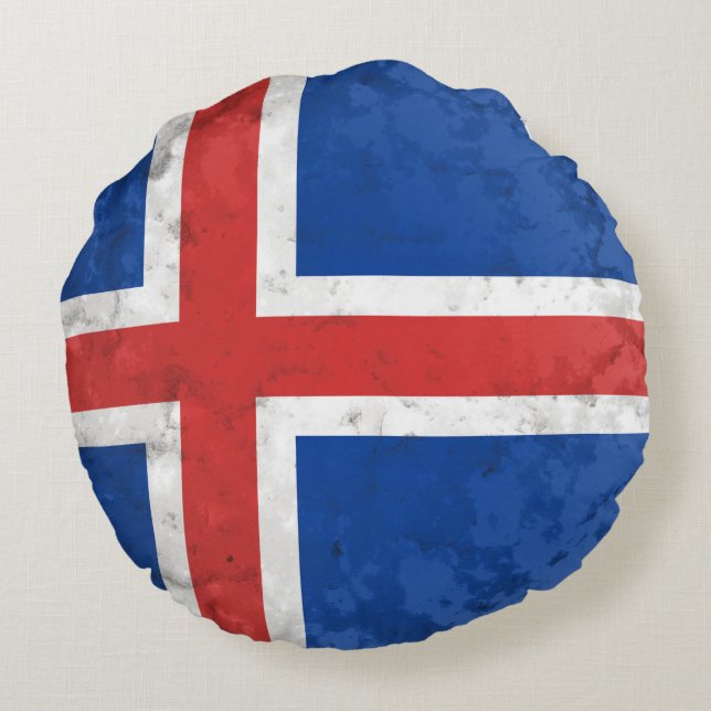 Iceland Round Cushion (Back)