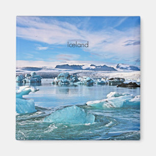 Iceland scenic photograph magnet
