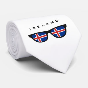 Iceland Shades custom text & color tie