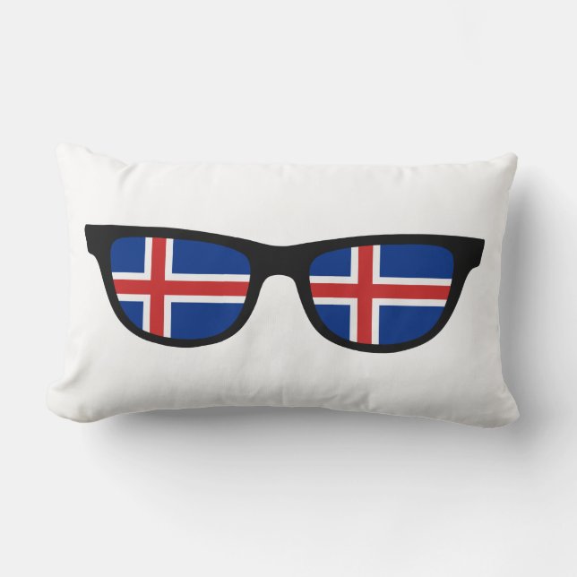 Iceland Shades custom throw pillows (Front)
