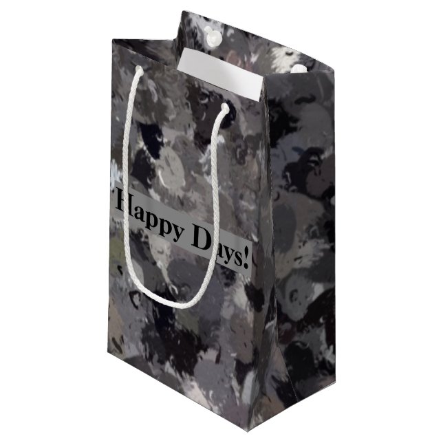 Iceland Skogar Rocks Small Gift Bag (Front Angled)