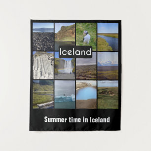 Iceland Summer Landscape Tapestry