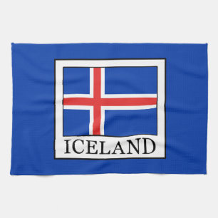 Iceland Tea Towel