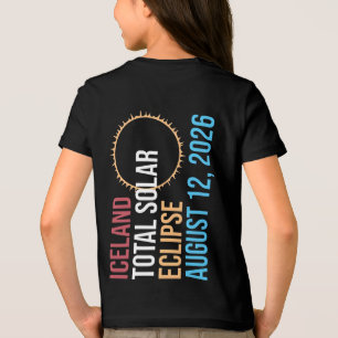 Iceland total solar eclipse august 12 2026 Mug Tri-Blend Shirt