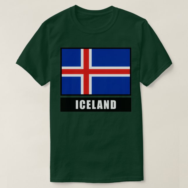 Iceland tourists T-Shirt (Design Front)