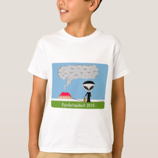 Iceland Volcano 2010 Kid Tee