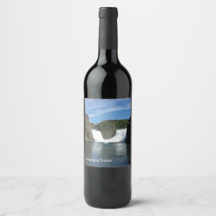 Iceland - wine label