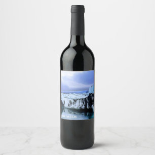 Iceland - wine label