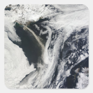 IcelandÃ¯Â¿Â½s EyjafjallajÃ¯Â¿Â½kull v Square Sticker