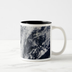 Iceland�s Eyjafjallaj�kull v Two-Tone Coffee Mug
