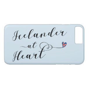 Icelander At Heart Cell Phone Case, Icelandic iPhone 8 Plus/7 Plus Case