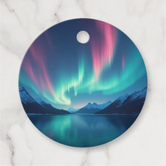 Icelandic Aurora Favour Tags