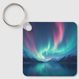 Icelandic Aurora Key Ring