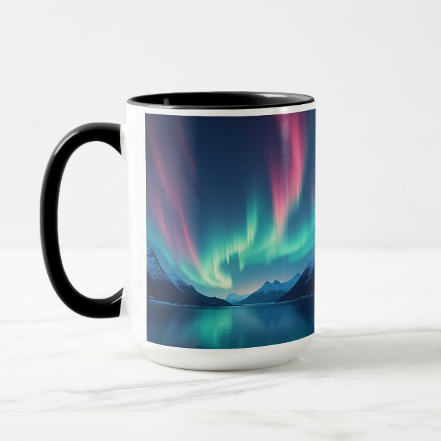Icelandic Aurora Mug (Left)