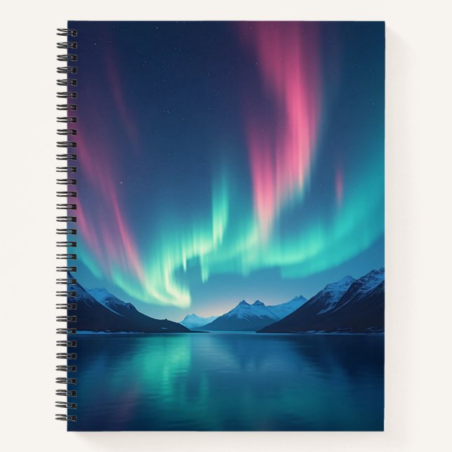 Icelandic Aurora Notebook (Front)