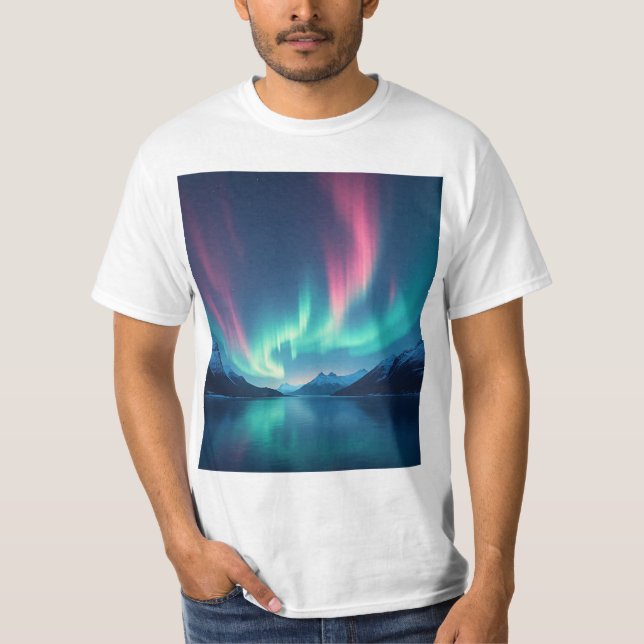 Icelandic Aurora T-Shirt (Front)